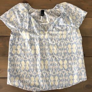 Gap ikat print top